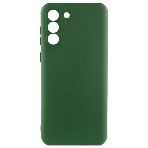 Чохол Epik Silicone Cover Lakshmi Full Camera (A) Samsung Galaxy S21 FE Зелений / Dark green фото №1