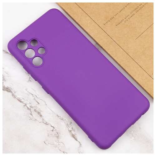 Чохол Epik Silicone Cover Lakshmi Full Camera (A) Samsung Galaxy A32 4G Фіолетовий / Purple фото №4