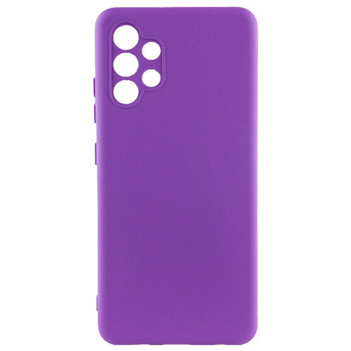 Чохол Epik Silicone Cover Lakshmi Full Camera (A) Samsung Galaxy A32 4G Фіолетовий / Purple фото №1