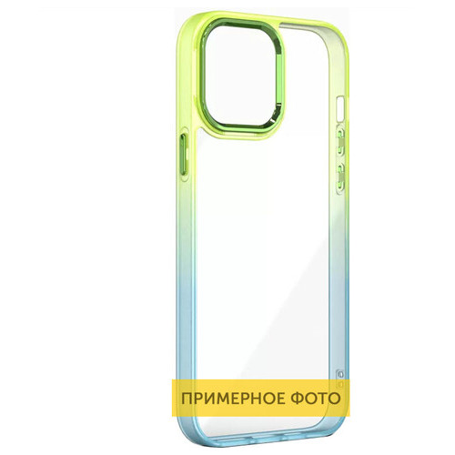 Чохол Epik TPU PC Fresh sip series Samsung Galaxy A33 5G Бірюзовий / Лимонний фото №1