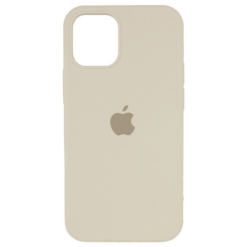 Чохол Epik Silicone Case Full Protective (AA) Apple iPhone 14 (6.1) Бежевий / Antigue White фото №1