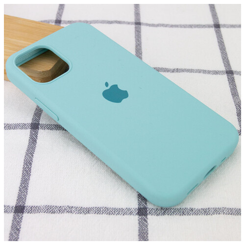 Чохол Epik Silicone Case Full Protective Apple iPhone 14 Pro (6.1) Бірюзовий / Marine Green фото №2
