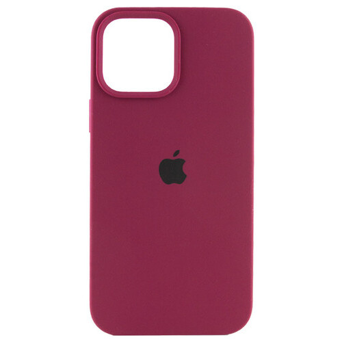 Чохол Epik Silicone Case Full Protective Apple iPhone 14 (6.1) Бордовий / Maroon фото №1