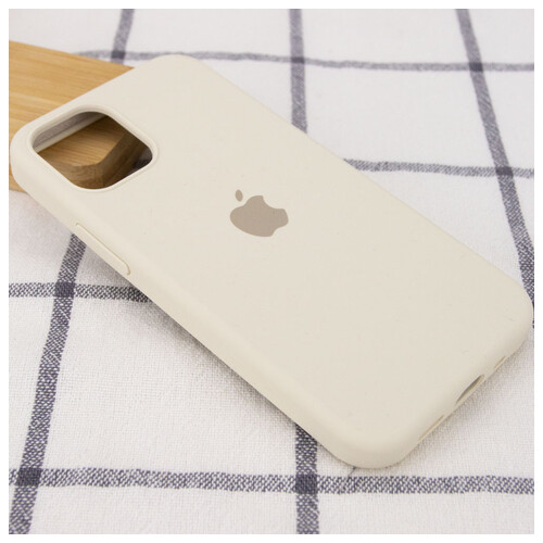 Чохол Epik Silicone Case Full Protective (AA) Apple iPhone 14 Plus (6.7) Бежевий / Antigue White фото №2