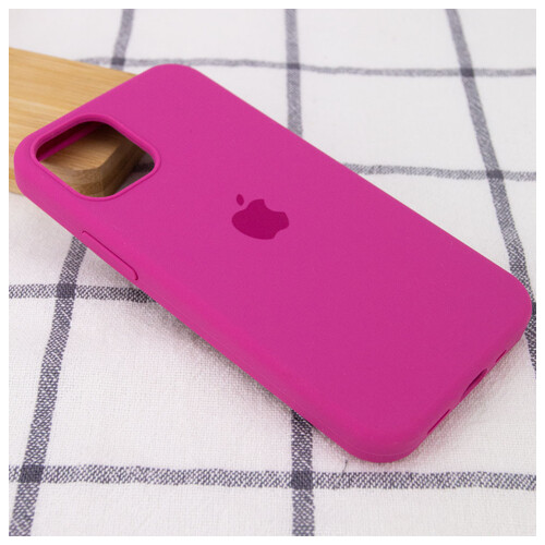 Чохол Epik Silicone Case Full Protective (AA) Apple iPhone 14 Pro (6.1) Малиновий / Dragon Fruit фото №2