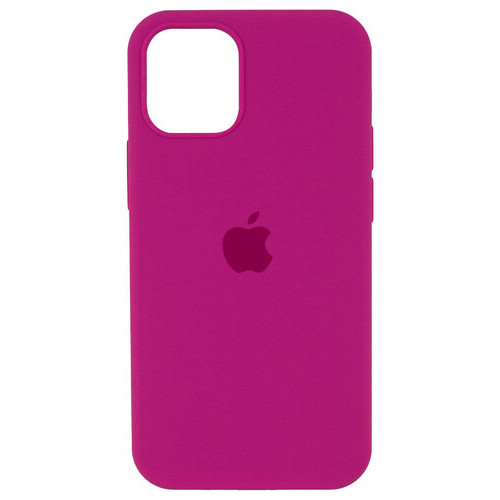 Чохол Epik Silicone Case Full Protective (AA) Apple iPhone 14 Pro (6.1) Малиновий / Dragon Fruit фото №1