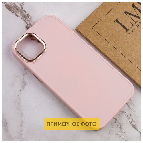 TPU чохол Epik Bonbon Metal Style Xiaomi Redmi 10C Рожевий / Light pink фото №3