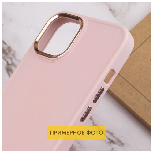 TPU чохол Epik Bonbon Metal Style Xiaomi Redmi 10C Рожевий / Light pink фото №4
