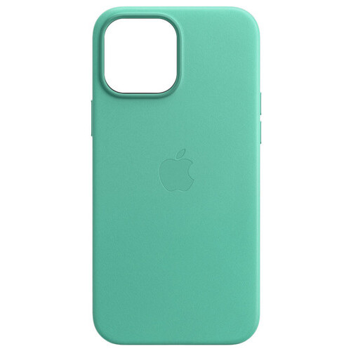 Шкіряний чохол Epik Leather Case (AA) з MagSafe Apple iPhone 14 Pro (6.1) Ice фото №1
