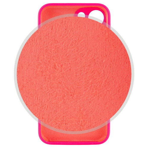 Чохол Epik Silicone Case Full Camera Protective Apple iPhone 13 (6.1) Рожевий / Barbie pink фото №3