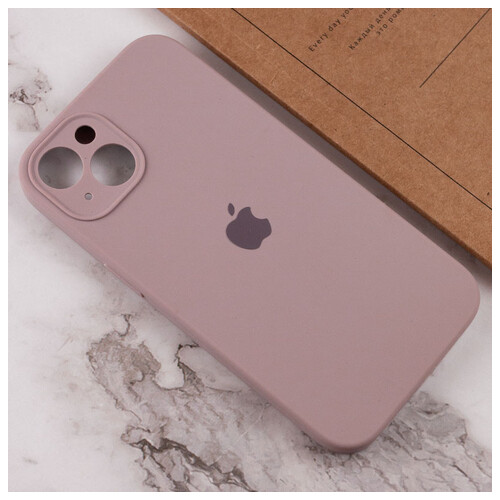 Чохол Epik Silicone Case Full Camera Protective Apple iPhone 13 (6.1) Сірий / Lavender фото №4