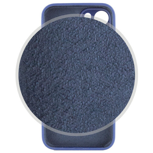 Чохол Epik Silicone Case Full Camera Protective (AA) Apple iPhone 14 (6.1) Синій / Deep navy фото №2