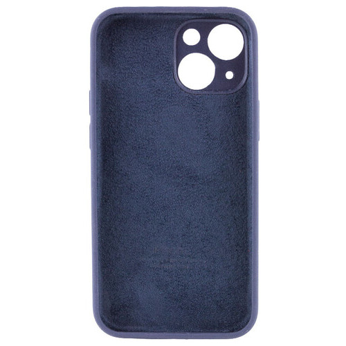Чохол Epik Silicone Case Full Camera Protective Apple iPhone 14 (6.1) Темно-синій / Midnight blue фото №2