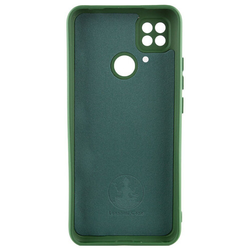 Чохол Epik Silicone Cover Lakshmi Full Camera (A) Xiaomi Poco C40 Зелений / Dark green фото №2