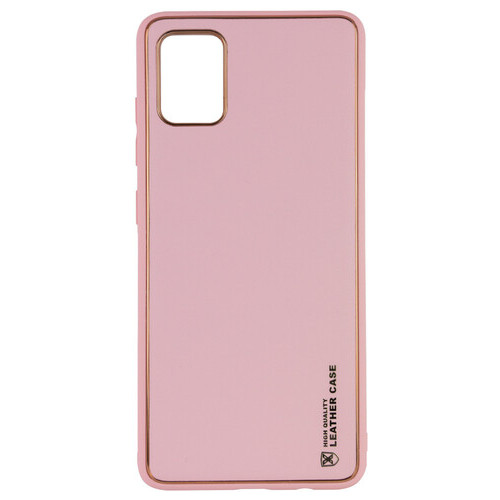 Шкіряний чохол Epik Xshield Xiaomi Redmi Note 11 (Global) / Note 11S Рожевий / Pink фото №1