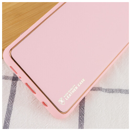 Шкіряний чохол Epik Xshield Xiaomi Redmi Note 11 (Global) / Note 11S Рожевий / Pink фото №3