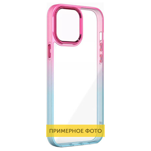 Чохол Epik TPU PC Fresh sip series Samsung Galaxy M53 5G Бірюзовий / Рожевий фото №1