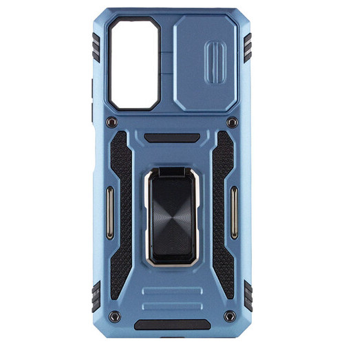 Удароміцний чохол Epik Camshield Army Ring Xiaomi Redmi 10 Блакитний / Light Blue фото №4