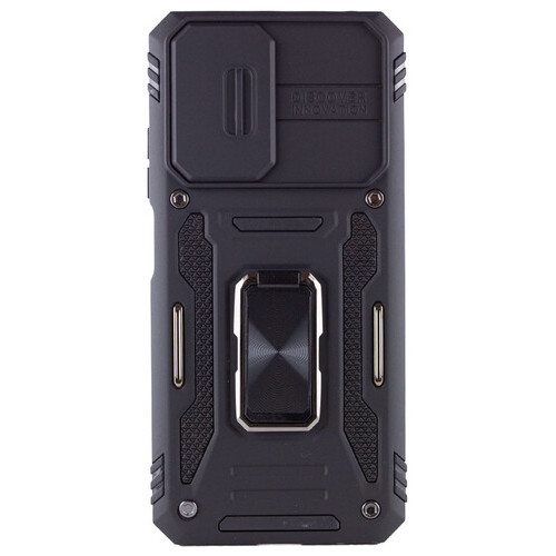Удароміцний чохол Epik Camshield Army Ring Xiaomi Redmi 10 Чорний / Black фото №2