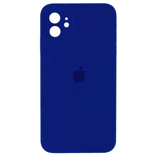 Чохол Epik Silicone Case Square Full Camera Protective (AA) Apple iPhone 11 (6.1) Синій / Deep navy фото №1