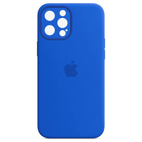 Чохол Epik Silicone Case Full Camera Protective (AA) Apple iPhone 14 Pro (6.1) Синій / Capri Blue фото №1