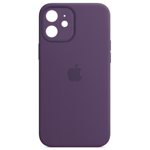 Чохол Epik Silicone Case Full Camera Protective (AA) Apple iPhone 12 (6.1) Фіолетовий / Amethyst фото №1