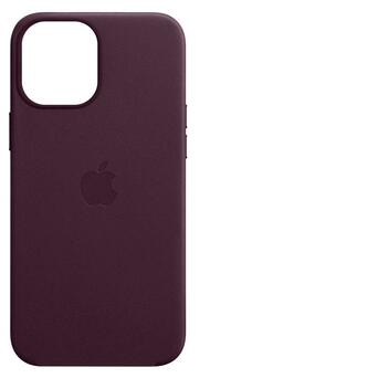 Шкіряний чохол Epik Leather Case (AAA) with MagSafe Apple iPhone 13 Pro Max (6.7) Dark Cherry фото №1