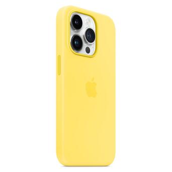 Чохол Epik Silicone case (AAA) full with Magsafe Apple iPhone 14 Pro (6.1) Жовтий / Canary Yellow фото №2