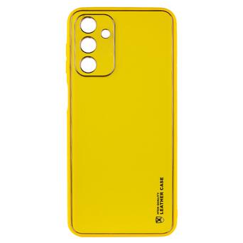 Шкіряний чохол Epik Xshield Samsung Galaxy A14 4G/5G Жовтий / Yellow фото №1