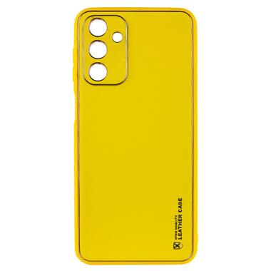 Шкіряний чохол Epik Xshield Samsung Galaxy A34 5G Жовтий / Yellow фото №1