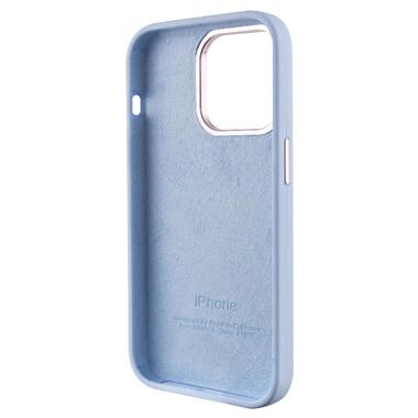 Чохол Epik Silicone Case Metal Buttons (AA) Apple iPhone 13 Pro (6.1) Блакитний / Cloud Blue фото №5