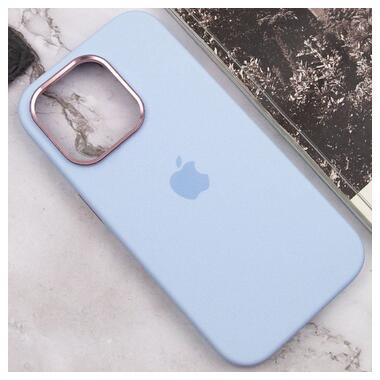 Чохол Epik Silicone Case Metal Buttons (AA) Apple iPhone 13 Pro (6.1) Блакитний / Cloud Blue фото №7