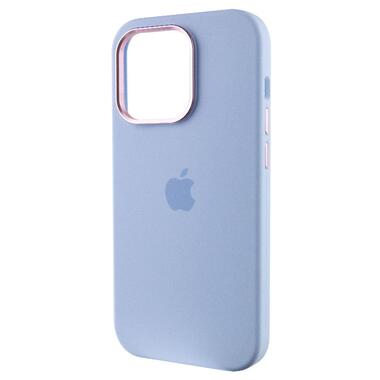 Чохол Epik Silicone Case Metal Buttons (AA) Apple iPhone 13 Pro (6.1) Блакитний / Cloud Blue фото №3