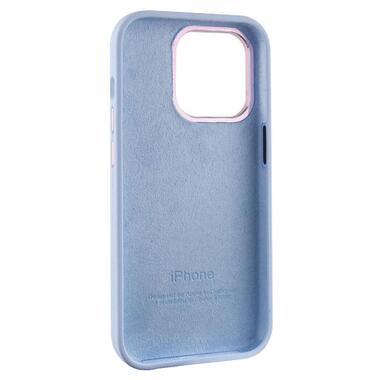 Чохол Epik Silicone Case Metal Buttons (AA) Apple iPhone 13 Pro (6.1) Блакитний / Cloud Blue фото №6