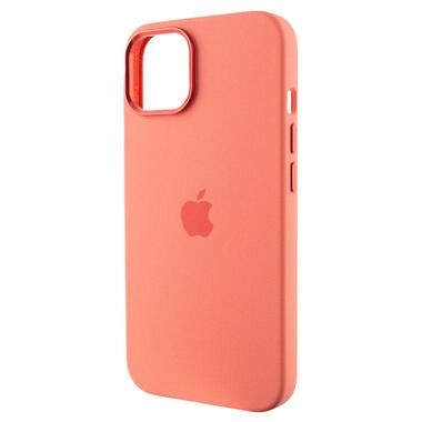 Чохол Epik Silicone Case Metal Buttons (AA) Apple iPhone 12 Pro / 12 (6.1) Рожевий / Pink Pomelo фото №3