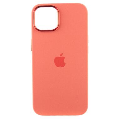 Чохол Epik Silicone Case Metal Buttons (AA) Apple iPhone 12 Pro / 12 (6.1) Рожевий / Pink Pomelo фото №2