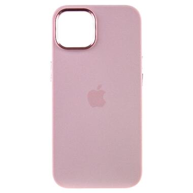 Чохол Epik Silicone Case Metal Buttons (AA) Apple iPhone 12 Pro Max (6.7) Рожевий / Chalk Pink фото №2
