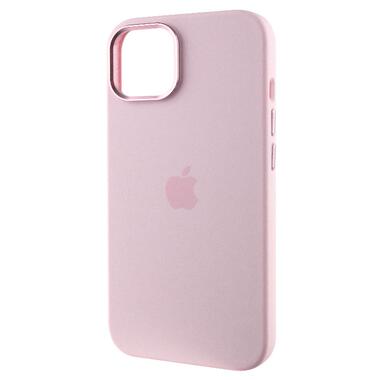 Чохол Epik Silicone Case Metal Buttons (AA) Apple iPhone 12 Pro Max (6.7) Рожевий / Chalk Pink фото №3