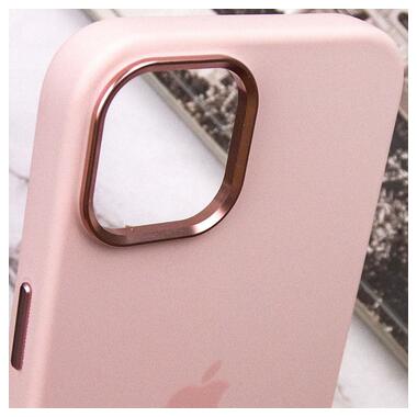 Чохол Epik Silicone Case Metal Buttons (AA) Apple iPhone 12 Pro Max (6.7) Рожевий / Chalk Pink фото №8