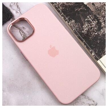 Чохол Epik Silicone Case Metal Buttons (AA) Apple iPhone 12 Pro Max (6.7) Рожевий / Chalk Pink фото №7