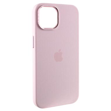 Чохол Epik Silicone Case Metal Buttons (AA) Apple iPhone 12 Pro Max (6.7) Рожевий / Chalk Pink фото №1
