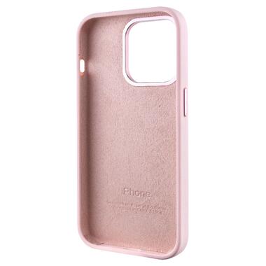 Чохол Epik Silicone Case Metal Buttons (AA) Apple iPhone 13 Pro Max (6.7) Рожевий / Chalk Pink фото №5