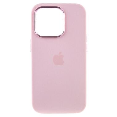 Чохол Epik Silicone Case Metal Buttons (AA) Apple iPhone 13 Pro Max (6.7) Рожевий / Chalk Pink фото №2