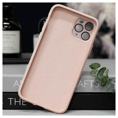 Чохол Epik TPU Glass Sapphire Midnight with MagSafe Apple iPhone 13 Pro (6.1) Рожевий / Pink Sand фото №3