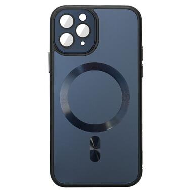 Чохол Epik TPU Glass Sapphire Midnight with MagSafe Apple iPhone 13 Pro Max (6.7) Чорний / Black фото №1