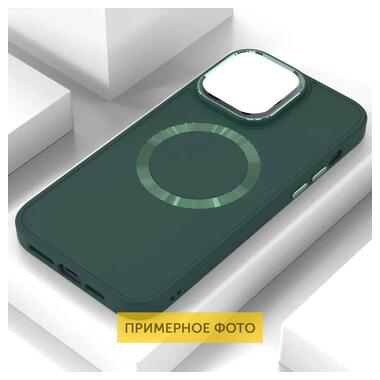 TPU чохол Epik Bonbon Metal Style with MagSafe OnePlus 9 Pro Зелений / Army Green Epik фото №2
