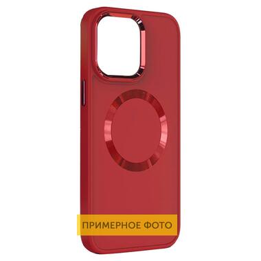 TPU чохол Epik Bonbon Metal Style with MagSafe OnePlus 9 Pro Червоний / Red Epik фото №1