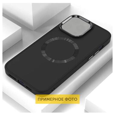 TPU чохол Epik Bonbon Metal Style with MagSafe OnePlus 9 Чорний / Black Epik фото №3