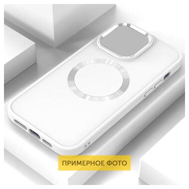 TPU чохол Epik Bonbon Metal Style with MagSafe Samsung Galaxy S20 FE Білий / White Epik фото №2