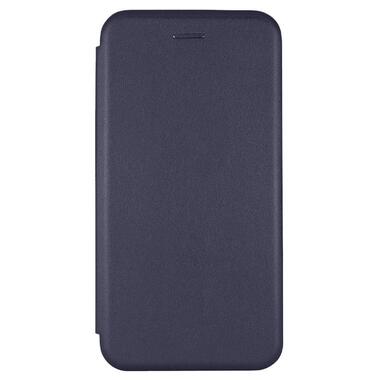 Шкіряний чохол книжка Epik Classy Xiaomi Redmi Note 10 Pro / 10 Pro Max Темно-синій фото №1